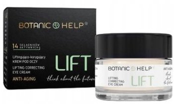 Botanic Help, Krem pod oczy liftingujący, na cienie pod oczami, 15 ml - BotanicHelp