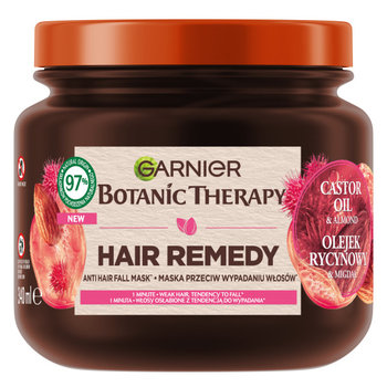 Botanic Therapy, Maska przeciw wypadaniu włosów Olejek Rycynowy i Migdał, 340 ml - Garnier