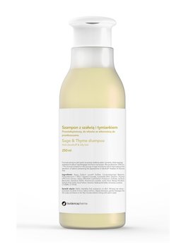Botanicapharma, szampon z szałwią i tymiankiem, 250 ml - Botanicapharma