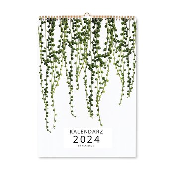 Botaniczny Kalendarz Ścienny Na Spirali 2024 A4 / Planerum - Inna marka