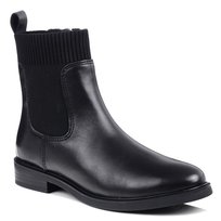 Botki damskie czarne Marco Tozzi 25320 sztyblety skórzane na zamek-39