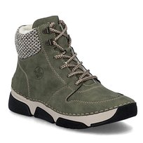 Botki damskie Rieker 45955-54 zimowe ocieplane kożuchem za kostkę-38