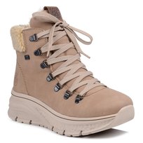 Botki damskie Rieker 48034-20 sneakersy zimowe beżowe ocieplane -42 Rieker