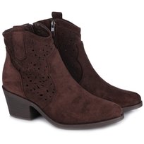 Botki damskie S.Barski HY61-8012 BROWN R.40