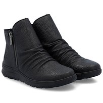 Botki damskie wodoodporne Rieker Z0056-00 BLACK R.39