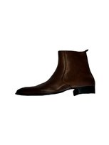 Botki męskie Steve Madden Santos Brn Leather 45 STEVE MADDEN
