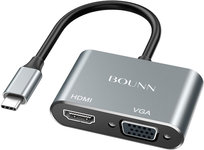Bounn Adapter TYP USB C / HDMI 4k/30hz + VGA