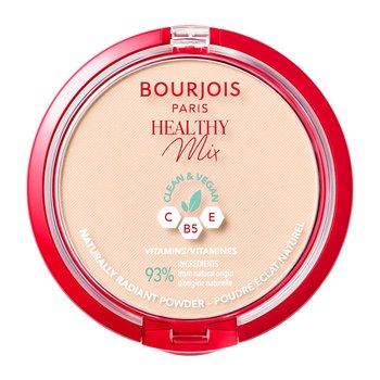 Bourjois, Healthy Mix Clean, Wegański puder matujący nr 01 Ivory, 11 g - Bourjois
