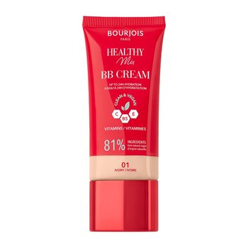 Bourjois Healthy Mix kryjący krem BB z kompleksem witamin C, E i B5 nr 01 Ivory, 30 ml - Bourjois