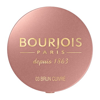 Bourjois, Little Round Pot Blusher, róż do policzków 03 Brun Cuivre, 2,5 g - Bourjois