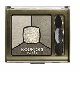 Bourjois, Smoky Stories Quad Eyeshadow Palette, cienie do powiek 04 Rock This Khaki, 3,2 g - Bourjois