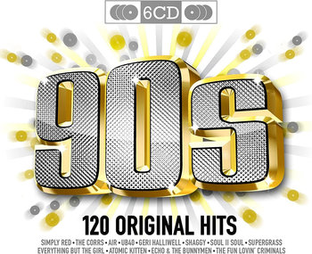 Box: 120 Original Hits 90s (Limited Edition) - OMD, Simply Red, The Human League, Duran Duran, Ferry Bryan, O'Connor Sinead, Placebo, Jamelia, Iggy Pop, Carlisle Belinda, UB40