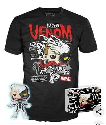 Zdjęcia - Figurka / zabawka transformująca Funko box Anti-Venom + t-shirt Rozm XL - Marvel venom -  POP #401 (1) 