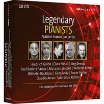 Box: Legendary Pianists Gulda Friedrich, Anda Geza, Haskil Clara