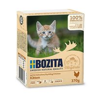 Bozita Kitten kawałki z kurczakiem w sosie dla kociąt 370g