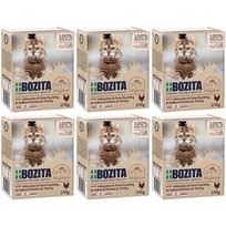 BOZITA Mięsne kawałki z drobiem w sosie 6x370g
