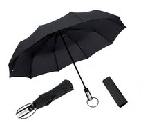 Bq13F Parasol Automatyczny Składany Czarny Best Fashion