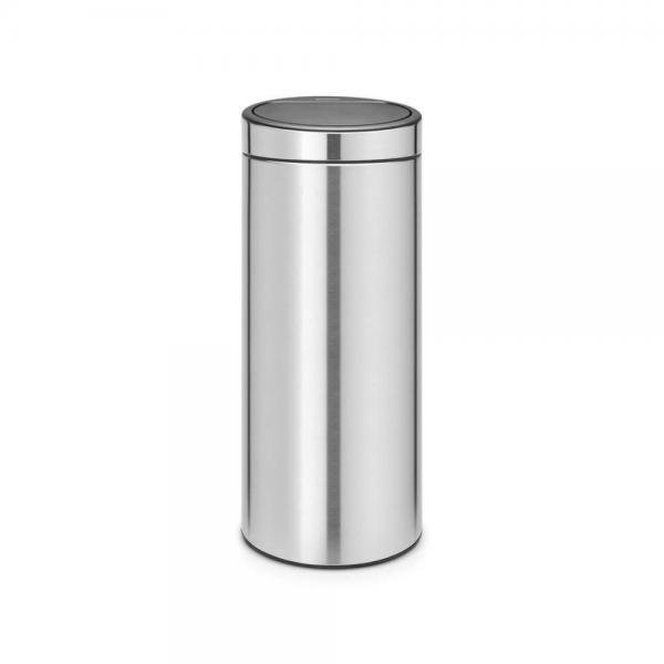 Brabantia Kosz Touch Bin New, srebrny, 30 l