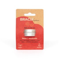 Bracia Mydlarze, Masełko do ust róża i awokado, 15 g Bracia Mydlarze
