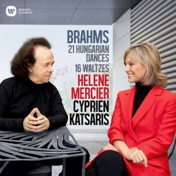 Brahms: 21 Hungarian Dances. 16 Walzes - Katsaris Cyprien, Mercier Helene