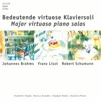 Brahms - Liszt - Schumann: Mojor Virtuoso Piano Solos Various Artists