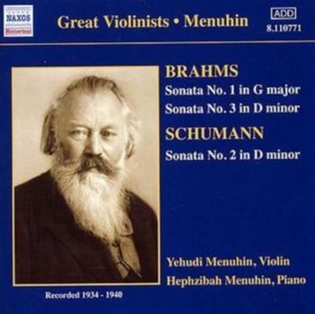 Brahms, Schumann: Violin Sonatas - Menuhin Yehudi