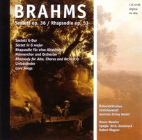 Brahms: Sextet Op. 36/ Rhapsodie Op. 53 Die Meistersinger Von Nurnberg