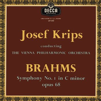 Brahms: Symphony No. 1 - Wiener Philharmoniker, Josef Krips