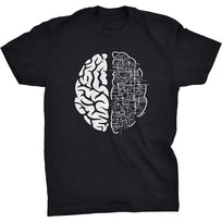 Brain Koszulka Mózg Inteligencja Wiedza Prezent