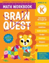 Brain Quest Math Workbook: Kindergarten Workman Publishing