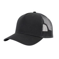 Brain Waves Recycled 5 Panel Trucker Cap (OS / Czarny) Brain Waves