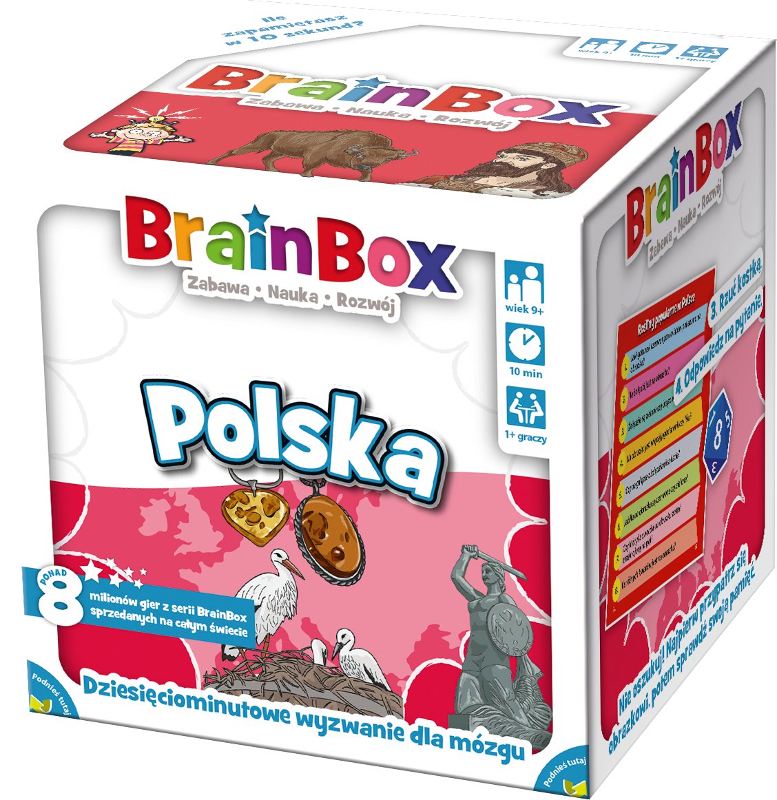 BrainBox - Polska (druga edycja) gra edukacyjna Rebel