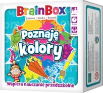 BrainBox - Poznaję kolory gra edukacyjna Rebel