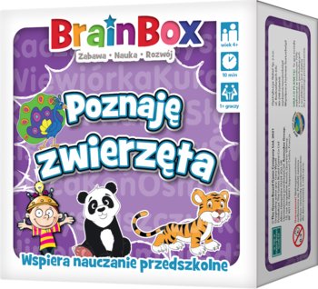 BrainBox - Poznaję zwierzęta gra edukacyjna Rebel - Rebel