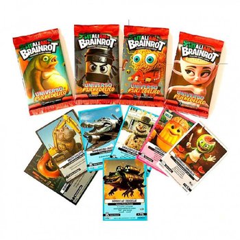 BRAINROT Alpha Series – Psychedelic Universe 7-card flowpack - Brainrot