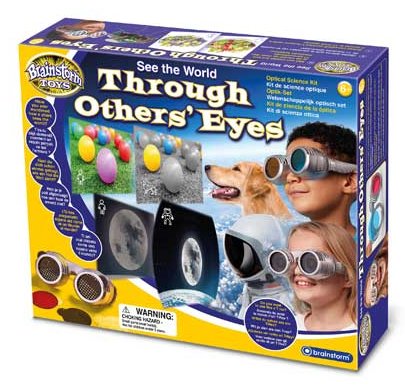 Фото - Настільна гра Brainstorm Toys Brainstorm, zabawka edukacyjna Okulary Zobacz świat oczami innych zwierząt 