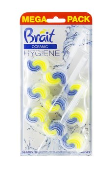 Brait Hygiene & Fresh Kostka toaletowa do WC 2-fazowa Oceanic 1op.-3x45g - Brait