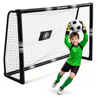 Bramka do piłki nożnej HyperMotion 180 × 120 cm – czarna HYPERMOTION