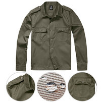 Brandit Koszula Mundurowa z Długim Rękawem US Olive - Olive - 5XL Brandit