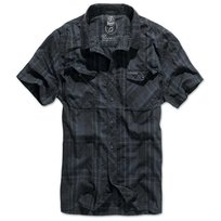 Brandit Koszula z Krótkim Rękawem Roadstar 1/2 Czarno-Niebieska - 4XL Brandit