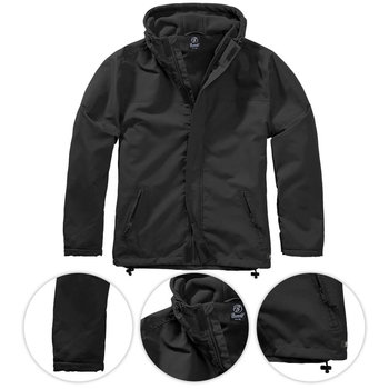 Brandit Kurtka Frontzip Windbreaker Czarna - 6XL - Brandit