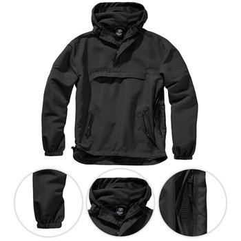 Brandit Kurtka Kangurka Summer Windbreaker Czarna - 3XL - Brandit