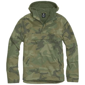 Brandit Kurtka Kangurka Zimowa Windbreaker Woodland - Woodland - S - Brandit