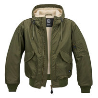 Brandit Kurtka Lotnicza Z Kapturem Cwu Olive-Xxl Brandit