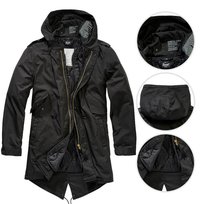 Brandit Kurtka Parka US M51 Czarna - 3XL Brandit
