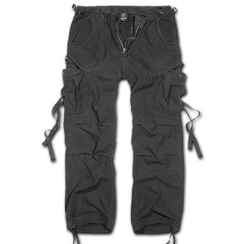 Brandit Spodnie M65 Vintage Czarne - 3XL - Brandit