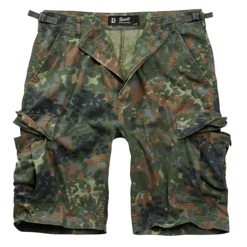 Фото - Засоби захисту Brandit Szorty Bdu Rip-Stop Flecktarn - S 