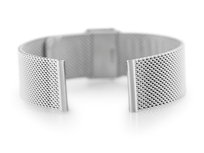 Bransoleta 302S - siatka HQ - srebrna - 22mm G.Rossi GROUP