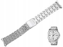 Bransoleta Casio MTP-1314 MTP-1314D stalowa plus maskownice i teleskopy Casio