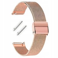 Bransoleta mesh złoty róż 18 mm Inna marka